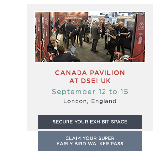 Canada Pavilion at DSEI UK 2023