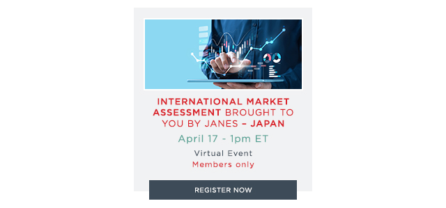 International Market Assessment Webinar, brought to you by Jane's