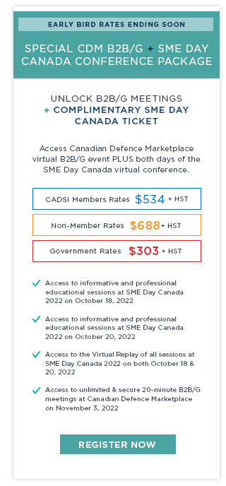 SME Day Canada + CDM B2B/G Package